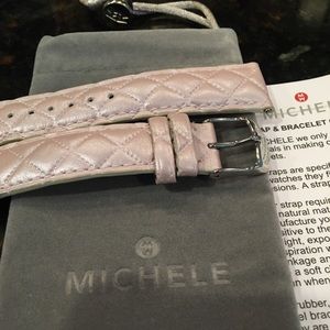 Michele watch strap